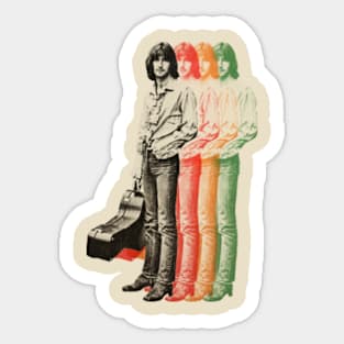 Retro Vintage Eric Clapton Sticker